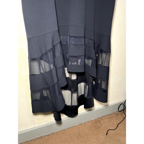 Xscape blue hi low maxi dress size 18W - Picture 2 of 8